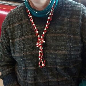 Long Seed Necklace Set 46" Long-Very Versatile